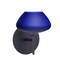 Besa Lighting Peri Mini Sconce, Blue Matte, Bronze Finish, 1x5W LED 1SW-541087-LED-BR - alternate 1